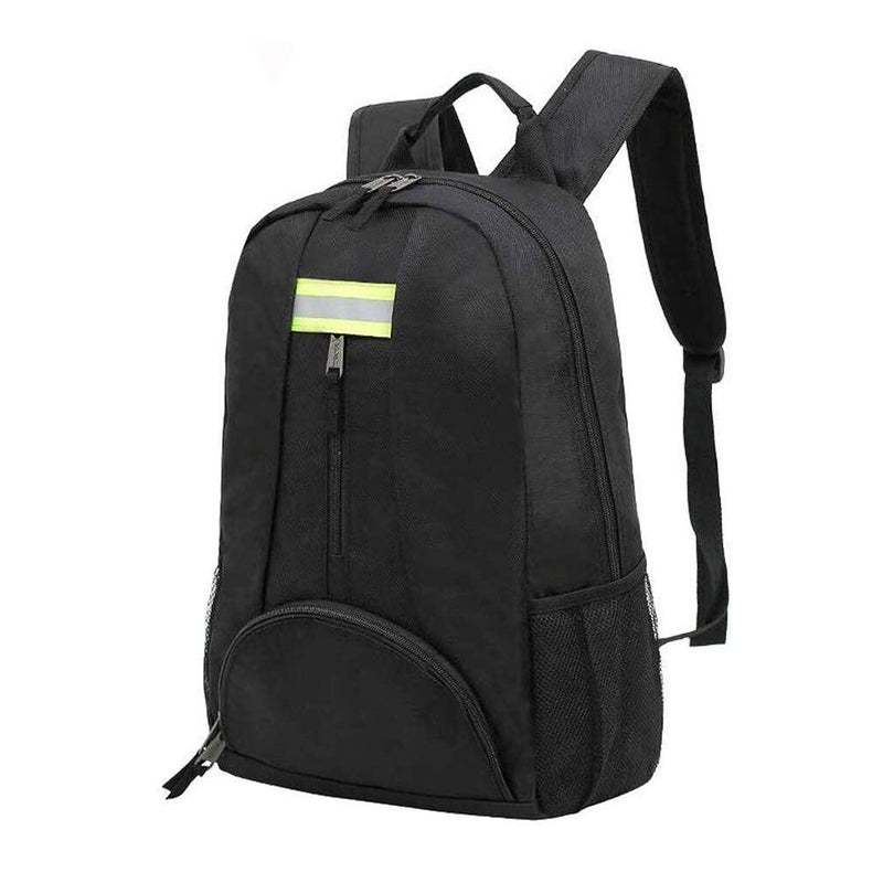 QEES Heavy Duty Tool Backpack, 1680D Oxford Cloth, Electrician's Bag With Durable Handles & Straps - Image 1
